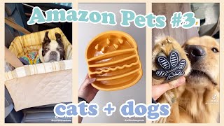 TIKTOK AMAZON FINDS FOR YOUR PETS #3 🐶🐱 Dogs & Cats (w/ links)