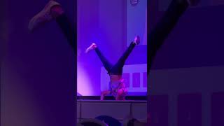 Regal Princess Cruise Director Giuseppe hand stand