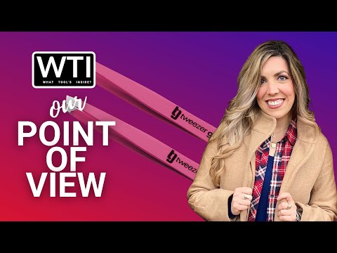 Tweezer Guru Slant Eyebrow Tweezers - WTI product video review