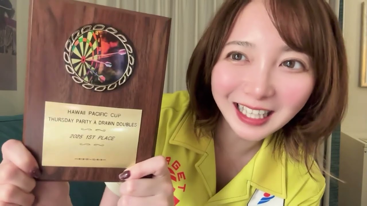 【速報】ハワイのダーツの大会ゲストなう😎🌴🌺【新テーマ】