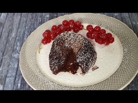 Lava cake , Vulcan de ciocolata || Maria Popescu