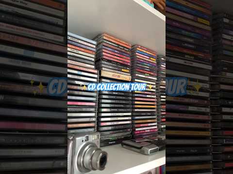 CD Collection Tour💿 #cds #cdcollection #00s #nostalgia #music #cdcollector #recordcollector #90s