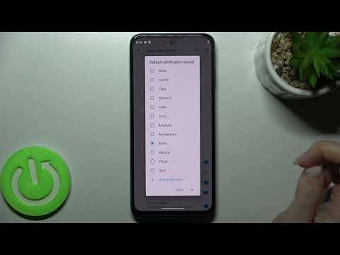 How to Change Notifications Sound on MOTOROLA MOTO G31 - Customize Notification Sounds