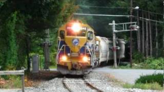 preview picture of video 'NECR Train Symbol NEUBFW in Amherst, MA'