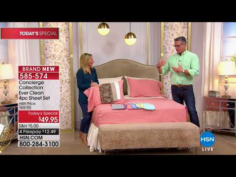 HSN | HSN Today: Concierge Collection Bedding 03.05.2018 - 08 AM