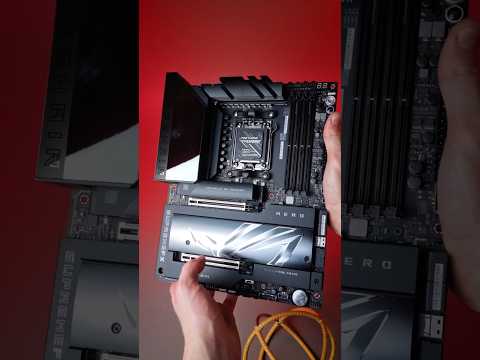 *NEW* ASUS ROG CROSSHAIR X870E HERO Motherboard #asmrunboxing #asus #shorts