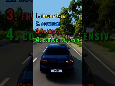 4 ALEGERI… după ce UN’ CIACANĂU NU OPREȘTE la STOP! 😳💥 #beamngdrive #romania #gaming