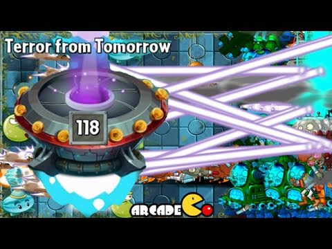 Plants Vs Zombies 2: Endless Wave LEVEL 118 (Terror From Tomorrow) Far Future Part 37