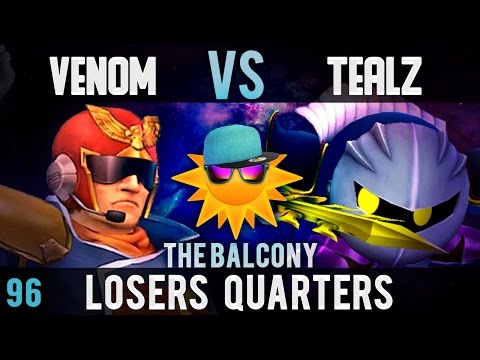 PM @ the Balcony 96 - Losers Quarters ft. R3|Venom (Falcon) VS BCB|Tealz (Meta Knight)