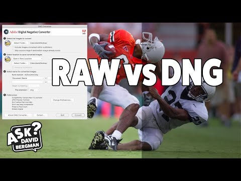 RAW vs DNG: Ask David Bergman