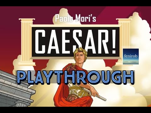 Caesar! Seize Rome In 20 Minutes Board Games | Playthrough
