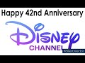 Happy 42nd Anniversary Disney Channel 4 18 2025