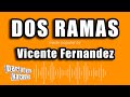 Vicente Fernandez - Dos Ramas (Versión Karaoke)