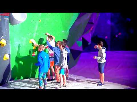 Escalade - Championnat de France de bloc jeunes 2018 - Finales - La Baconnière
