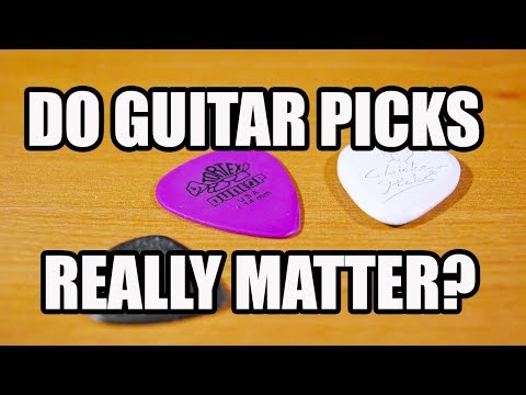 Do Guitar Pick Really Matter? Pick Shootout - Jazz III, Tortex, Chicken Picks with Chris Riffinski