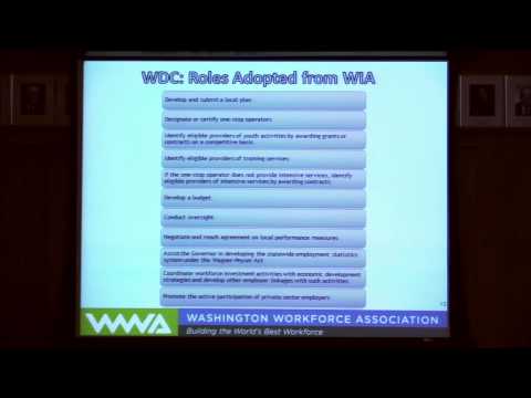 Washington Workforce Development Councils 101
