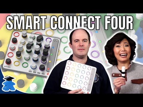 Electronic Giiker Smart Four - Track your move and play solo against the game!