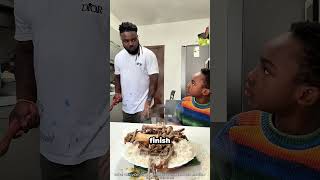 When Mom interferes with Dad's dinner 💀 #funny #shorts
