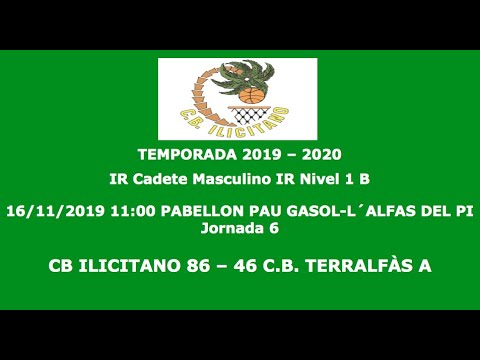 2019 11 16 CB ILICITANO 90-46 CB TERRALFAS