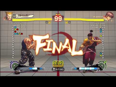 Blue Emblem (Guile) vs papatiwawa (Guy)