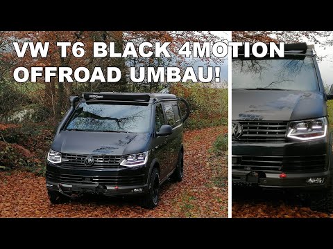 VW T6 Black 4Motion - Extrem Offroad Umbau!