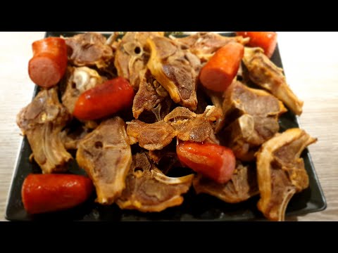 Lamb Ribs | Norwegian Christmas Traditional Food | Chakula Cha Kiasili Cha Norway | Pinnekjøtt