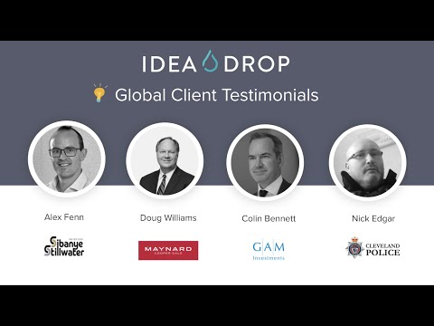 Why choose Idea Drop? Hear directly from our clients!