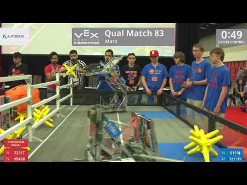 2017 VRC Math Q83 - 7221T 9545B vs 5150J 3211H - 22 to 29