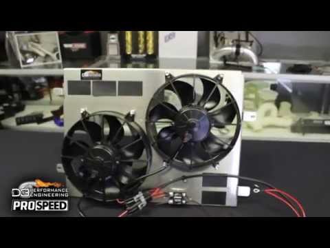 C6 Dual Spal Fan Shroud Kit