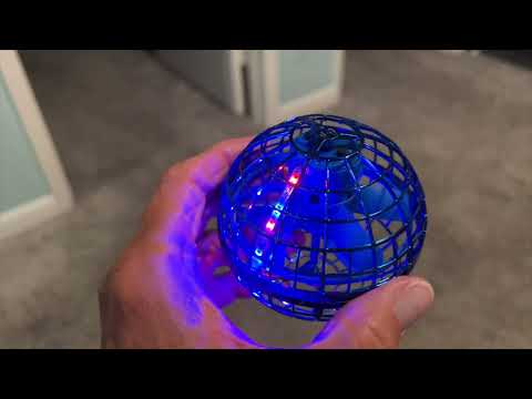 How to start and stop the flying Magic Hover Ball wonder sphere boomerang ball