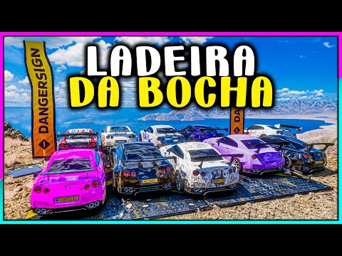 DESCENDO A LADEIRA DA BOCHA SÓ DE NISSAN GT-R - FORZA HORIZON 5