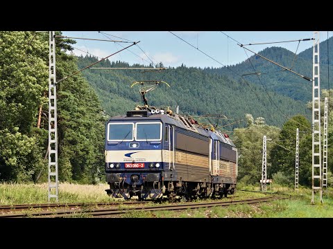 Vlaky Slovensko - Esá, Dvojička a Okuliarniky na trati ŽSR 180