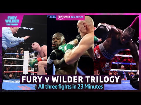The FULL Tyson Fury v Deontay Wilder Trilogy In 23 Minutes 💥