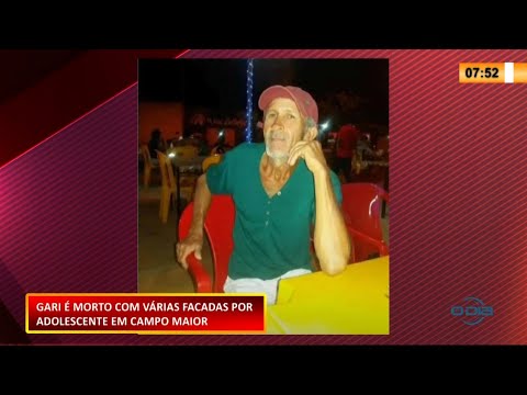 Gari é morto a facadas por adolescente em Campo Maior 22 02 2021