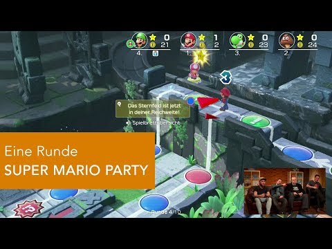 Eine Runde SUPER MARIO PARTY