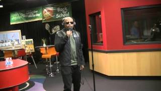 Case sings I&#39;m Shook Up on The Tom Joyner Morning Show
