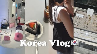 【韓国Vlog】3泊4日韓国旅行✈️🇰🇷/行って良かったおすすめスポット紹介✨/新沙･聖水･弘大･狎鴎亭･江南･東大門🖤/カフェに美容クリニックに眉アートにお買い物に全部満喫🐰/Korea