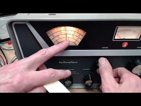 Hallicrafters SX 122 Video #6 - Good and Bad