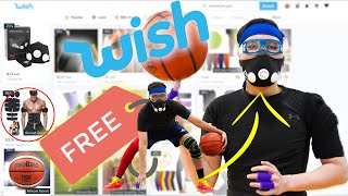 Testing FREE Basketball Gear from WISH pt 3! (Banned NBA Gear!)