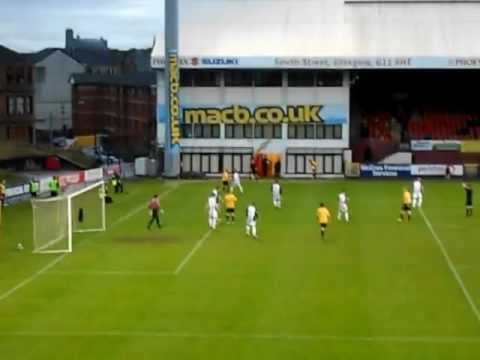 Ross Forbes scores V Dunfermline 10.11.12