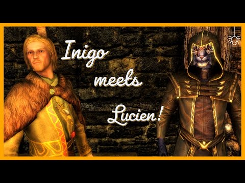 Inigo and Lucien meet! | SKYRIM