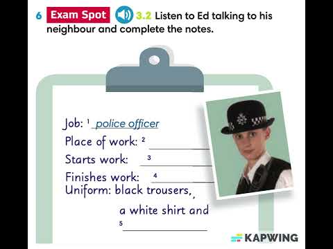 Unit 6.1. Student's book. Ex. 6 (p. 71). Audio 3.2. Go getter 2