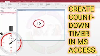 How to create countdown timer in MS Access  Dawood