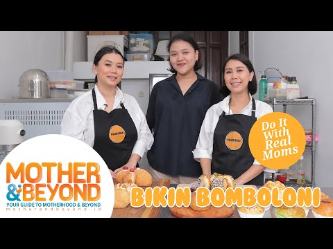Do It with Real Moms: Bikin Bomboloni Bareng Doughma.id