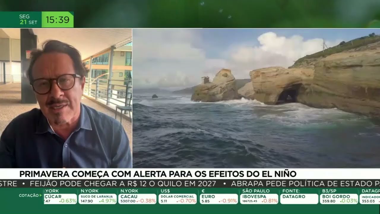 Primavera começa com alerta para os efeitos do El Niño