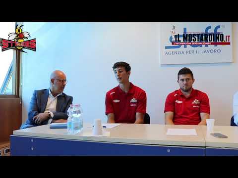 Stings, la presentazione di Rotnei Clarke e Alvise Sarto