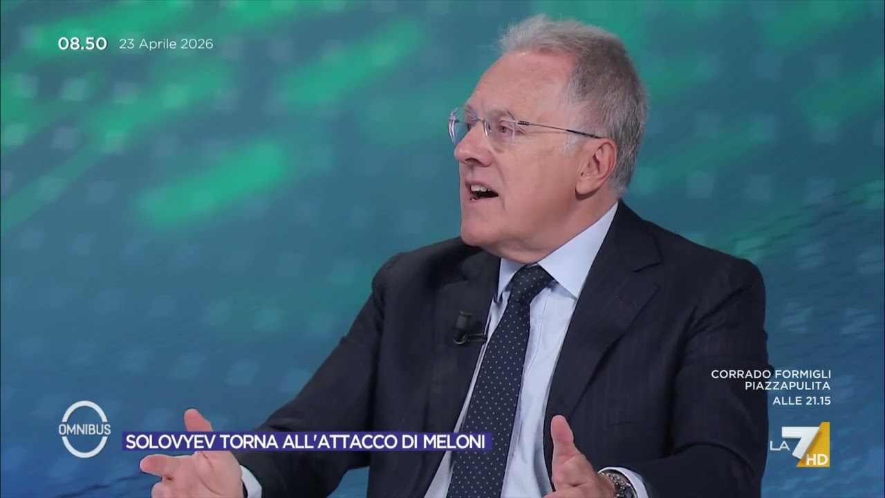 Insulti russi a Meloni, Sorgi: "Conduttore era ubriaco"