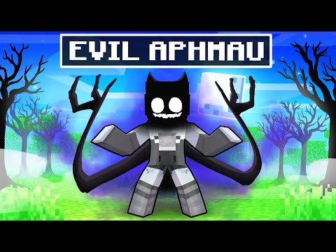 Turning into EVIL APHMAU in Minecraft!