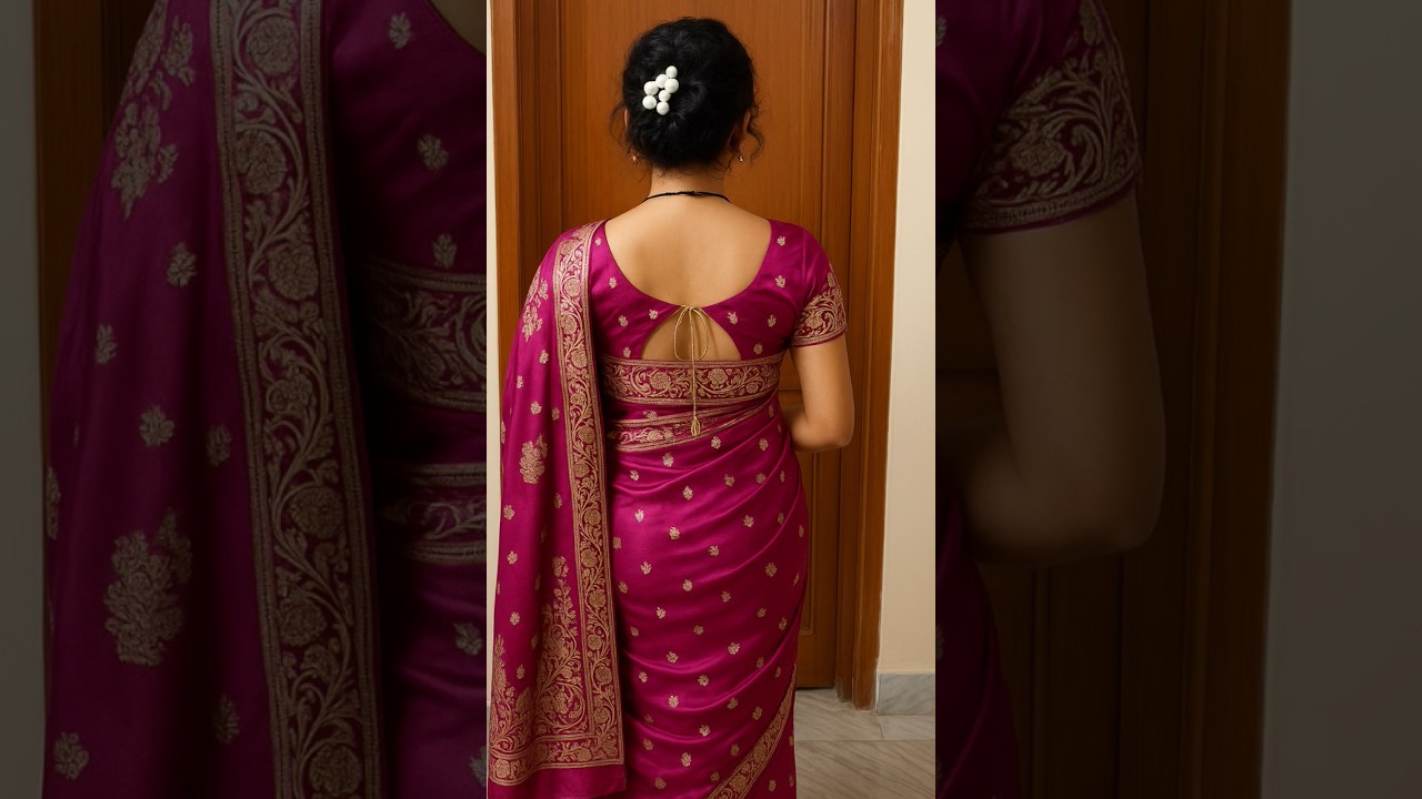 20+🎉🎉 #bahidesign blouse neck design blouse back neck design #blousedesign #bahidesign #fashion