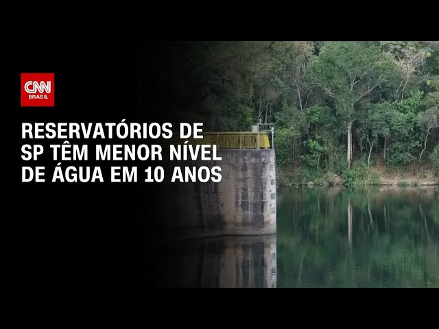 SP: Plano de contingência de água começa a funcionar nesta quarta-feira (27) | CNN PRIME TIME